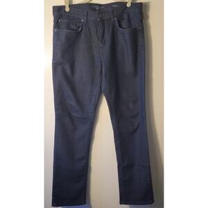 Banana Republic Dark Blue Travel Slim Fit Jeans Mens Size 32x30 Soft Comfort